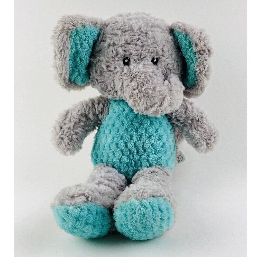 Spark Create Imagine Elephant Plush Stuffed Animal Toy Rattles & Ears Crinkle